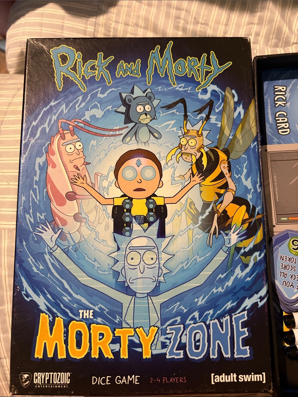 The Morty Dice Game- Rick&Morty Missing 1 Secret Death Crystal Token